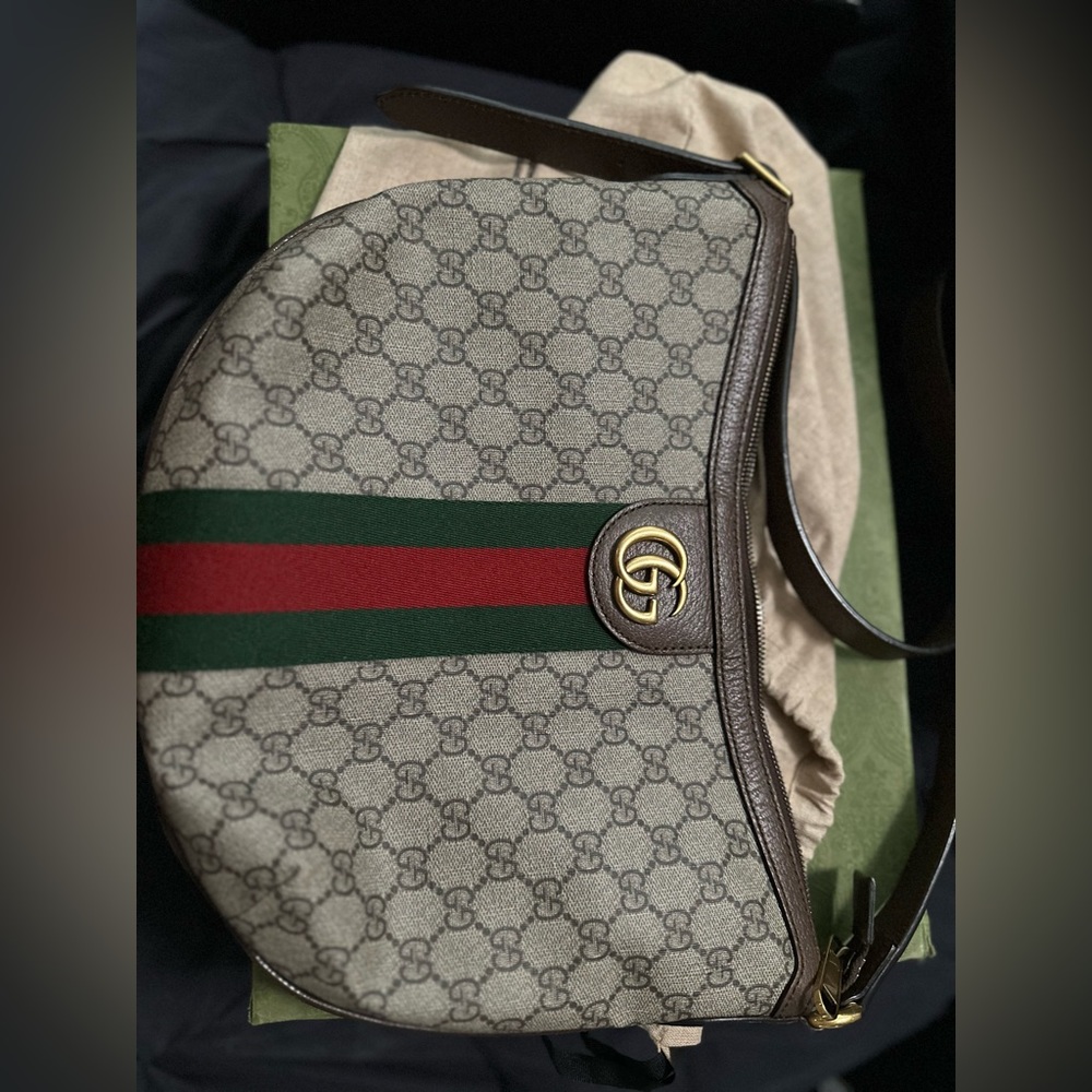 OPHIDIA GG SMALL SHOULDER BAG